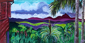 Wollumbin View by Linda Frylink Anderson